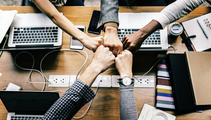 Trabajo en equipo en red